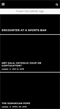 Mobile Screenshot of creamcitycatholic.com